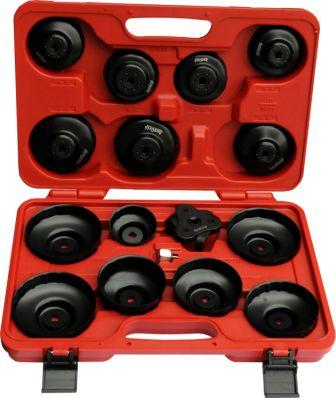 AUZGRIP - 16 PC OIL FILTER CAP WRENCH SET 